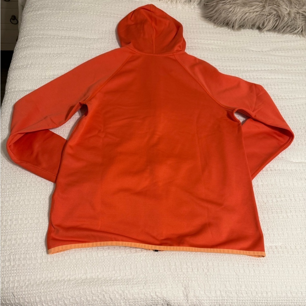 Nike Bright Orange Full-Zip Hoodie - Picture 7 of 11